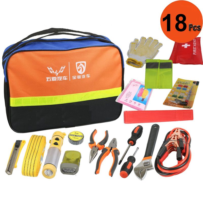 Bộ Cứu Hộ Ô Tô Chuyên Dụng 18 Món