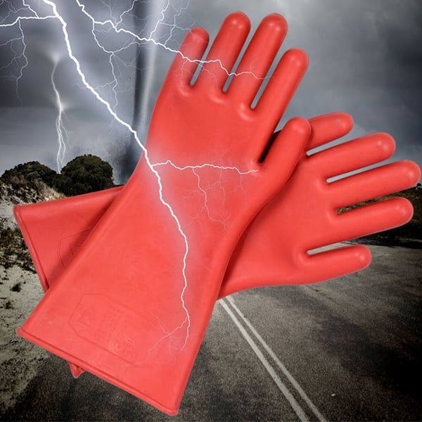 Găng Tay Cách Điện Cao Su 12KV