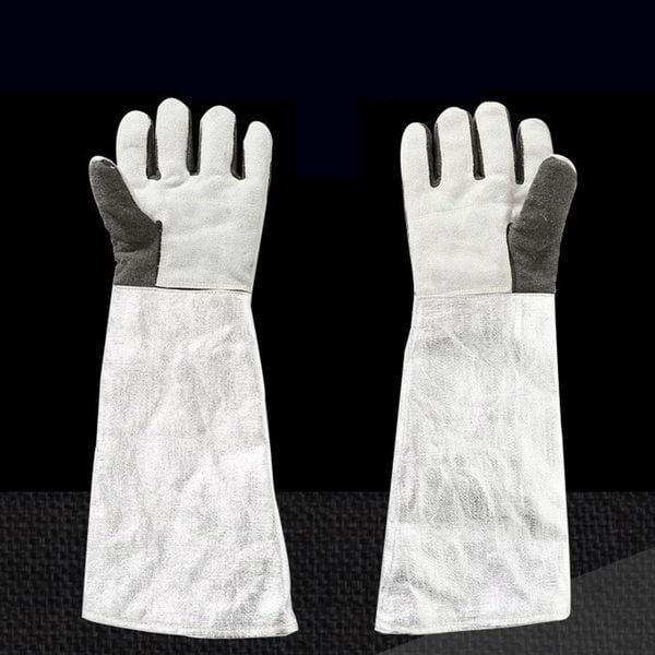 Găng Tay Chịu Nhiệt 800°C Phủ Lá Nhôm + Aramid Dài 55cm