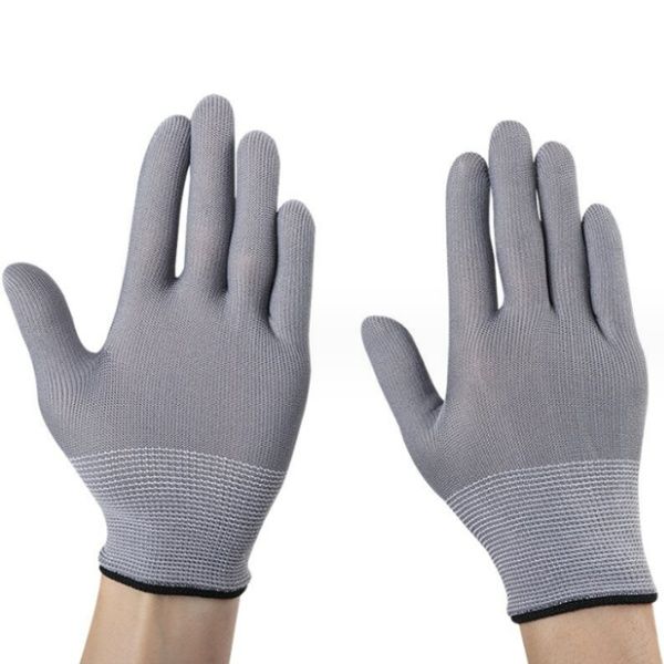Găng Tay Sợi Nylon Dệt Kim 13 Dài 23cm Chống Tĩnh Điện