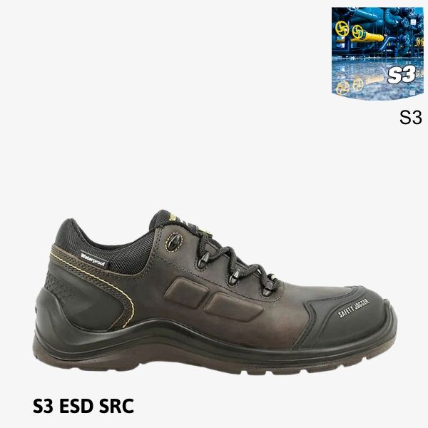 Giày Bảo Hộ Chống Nước Jogger Lava S3 ESD SRC WR