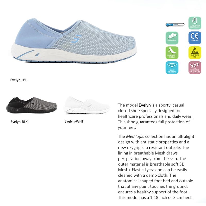Giày Bảo Hộ Safety Jogger Evelyn ESD SRC