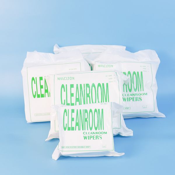 Vải Lau Phòng Sạch (Cleanroom wiper) Sợi Siêu Mịn 9*9 inch 150 Cái/Túi