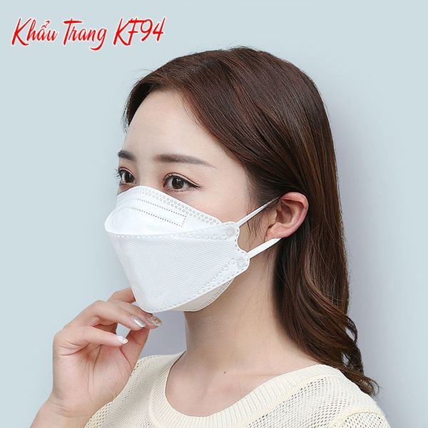 Khẩu Trang Con Cá KF94 4D Mask Kháng Khuẩn, Chống Bụi
