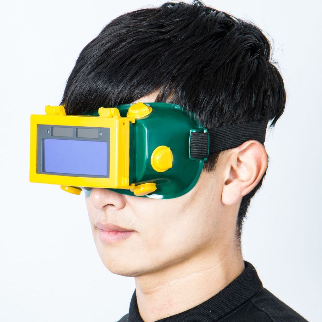 Kính Hàn Điện Tử Có Nắp Gập