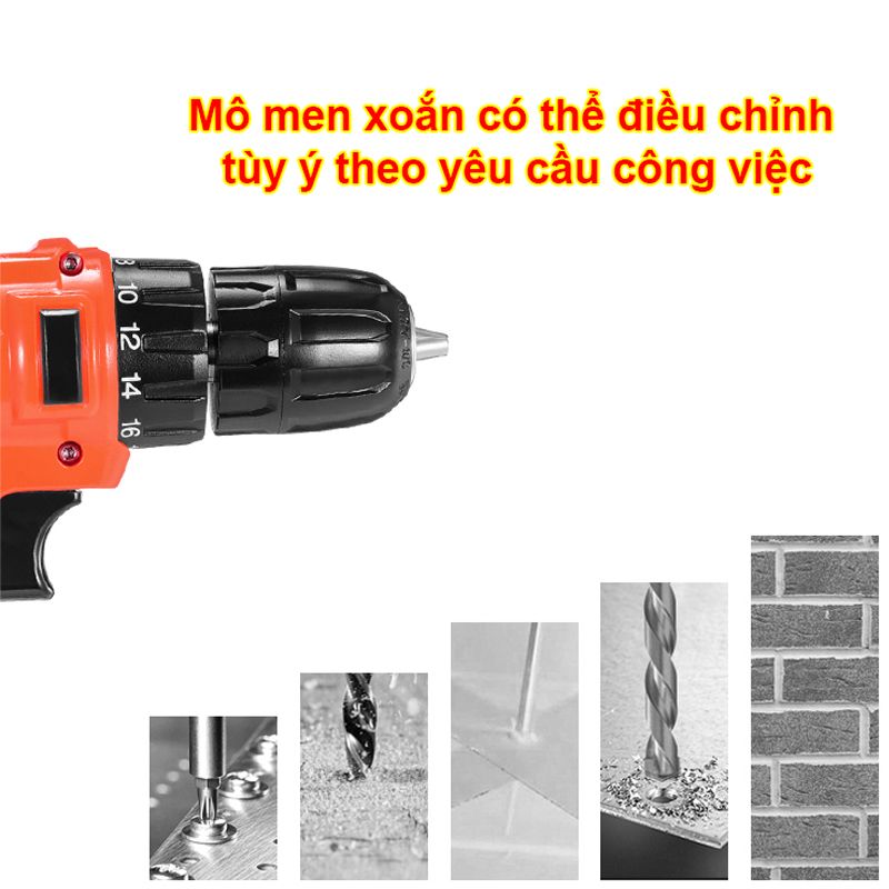 Máy Khoan Cầm Tay Dùng Pin 25V