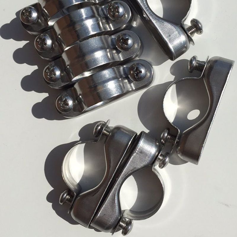 Nẹp Yên Ngựa Giữ Ống - Cùm Omega Inox 304