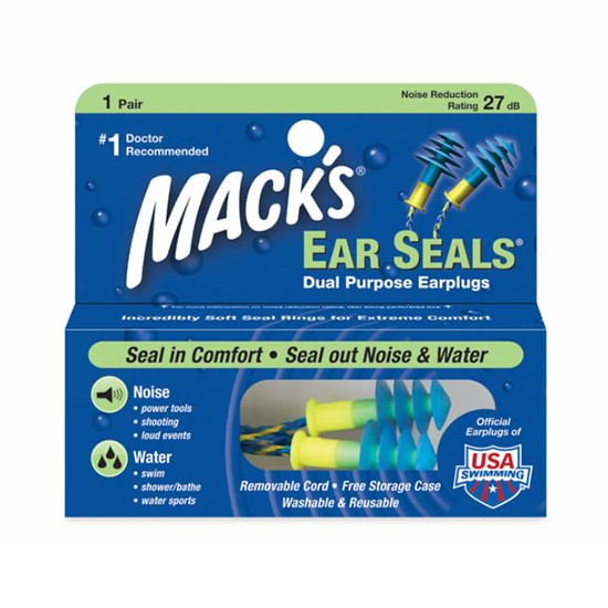 Nút Bịt Tai Chống Nước, Chống Ồn Mack’s Ear Seals