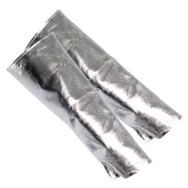 Ống tay tráng nhôm 55cm chịu nhiệt độ bức xa 500-1000°C dành cho công nhân lò luyện kim
