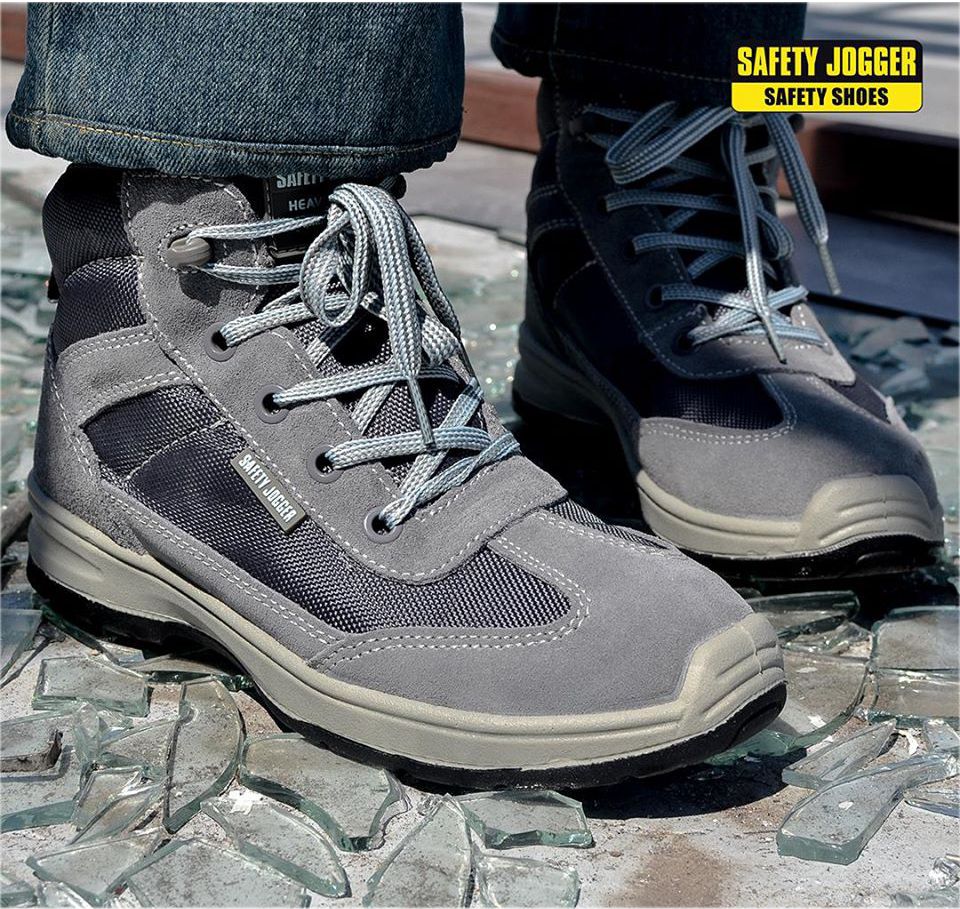 Giày Bảo Hộ Nữ Jogger Botanic S1P Cao Cổ