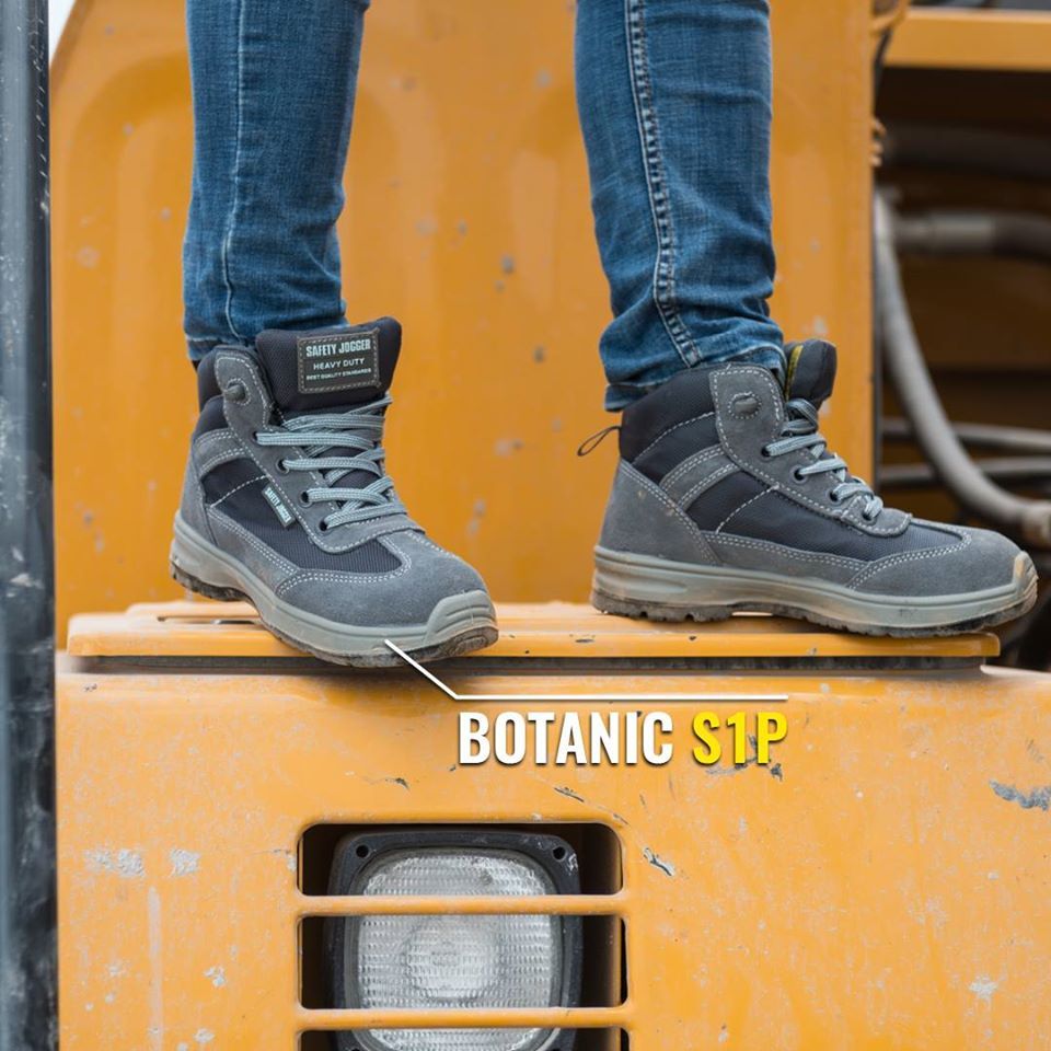 Giày Bảo Hộ Nữ Jogger Botanic S1P Cao Cổ