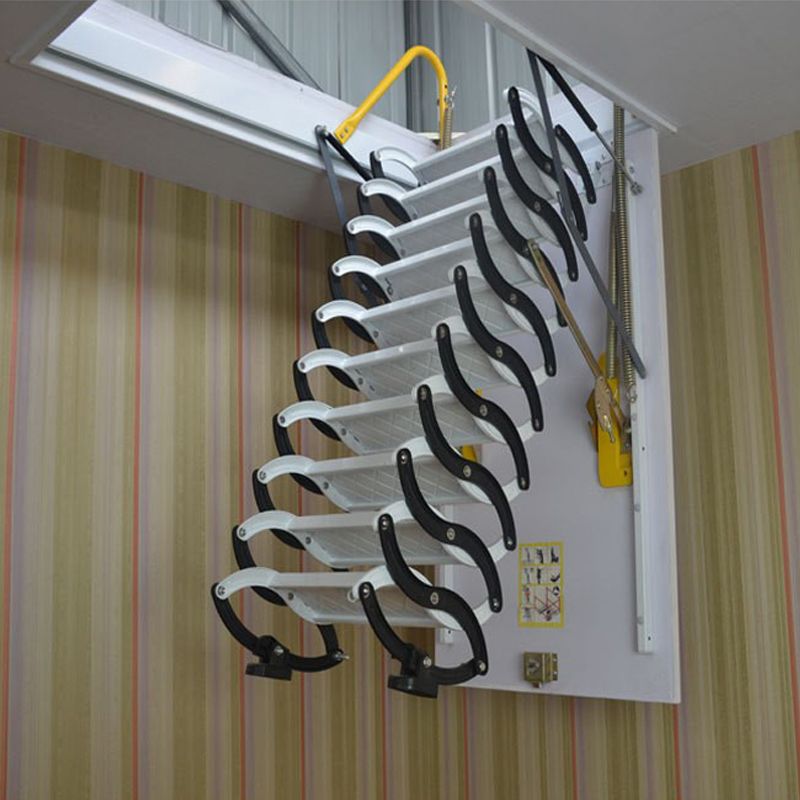 Cầu Thang Xếp Gác Mái Thông Minh Xếp Gọn Dễ Dàng Bằng Hợp Kim Bền Chắc, Nhẹ, Giá Tốt