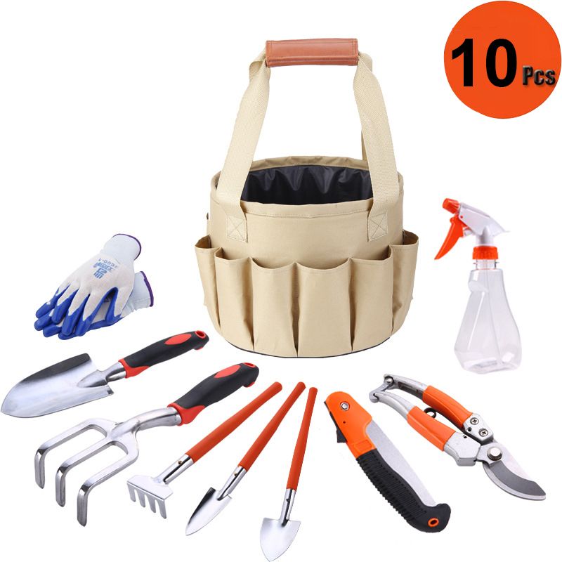 Bộ Dụng Cụ Làm Vườn 10 Món Bền, Đẹp, Giá Tốt