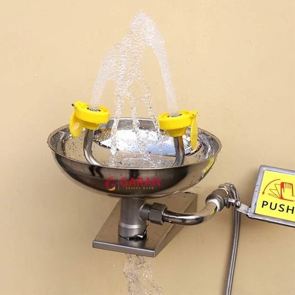 Bồn Rửa Mắt Khẩn Cấp Gắn Tường Di Động Bằng Thép Không Gỉ 304 - Bồn Rửa Mắt Khẩn Cấp Treo Tường, Thiết Bị Rửa Mắt Khẩn Cấp