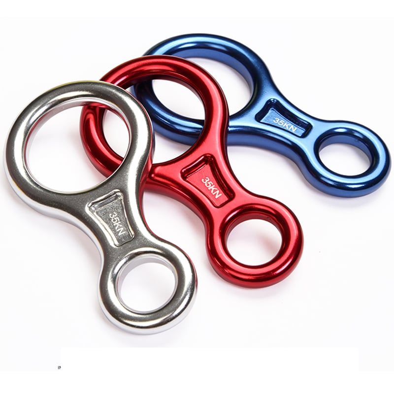 Vòng Số 8 Dùng Để Giảm Tốc Trượt Cáp Khi Leo Núi, Thoát Hiểm, Cứu Hộ