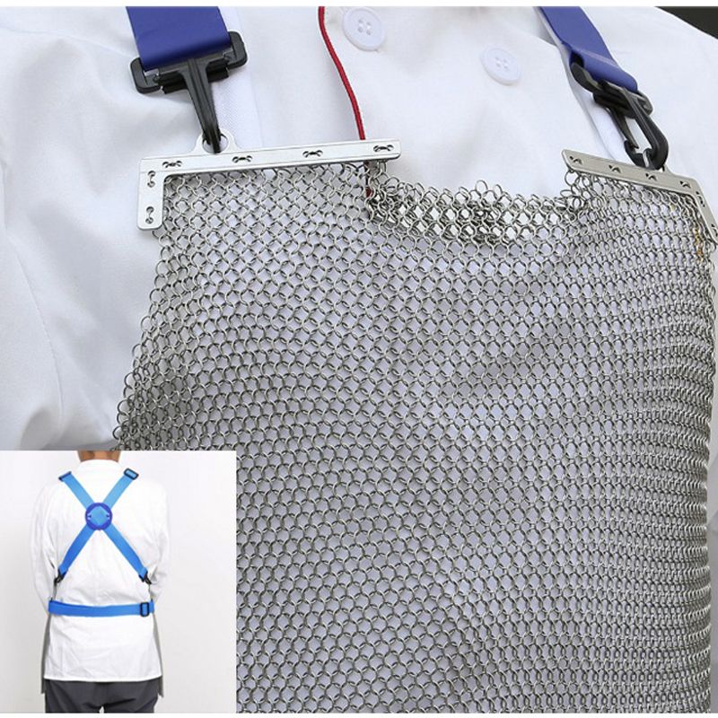 Yếm Chống Cắt Inox 304L Chống Cắt, Chống Vật Nhọn, Dao