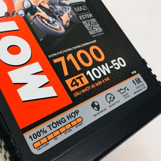 (New Edition) NHỚT MOTUL 7100 4T 10W50 1L - TỔNG HỢP HOÀN TOÀN 