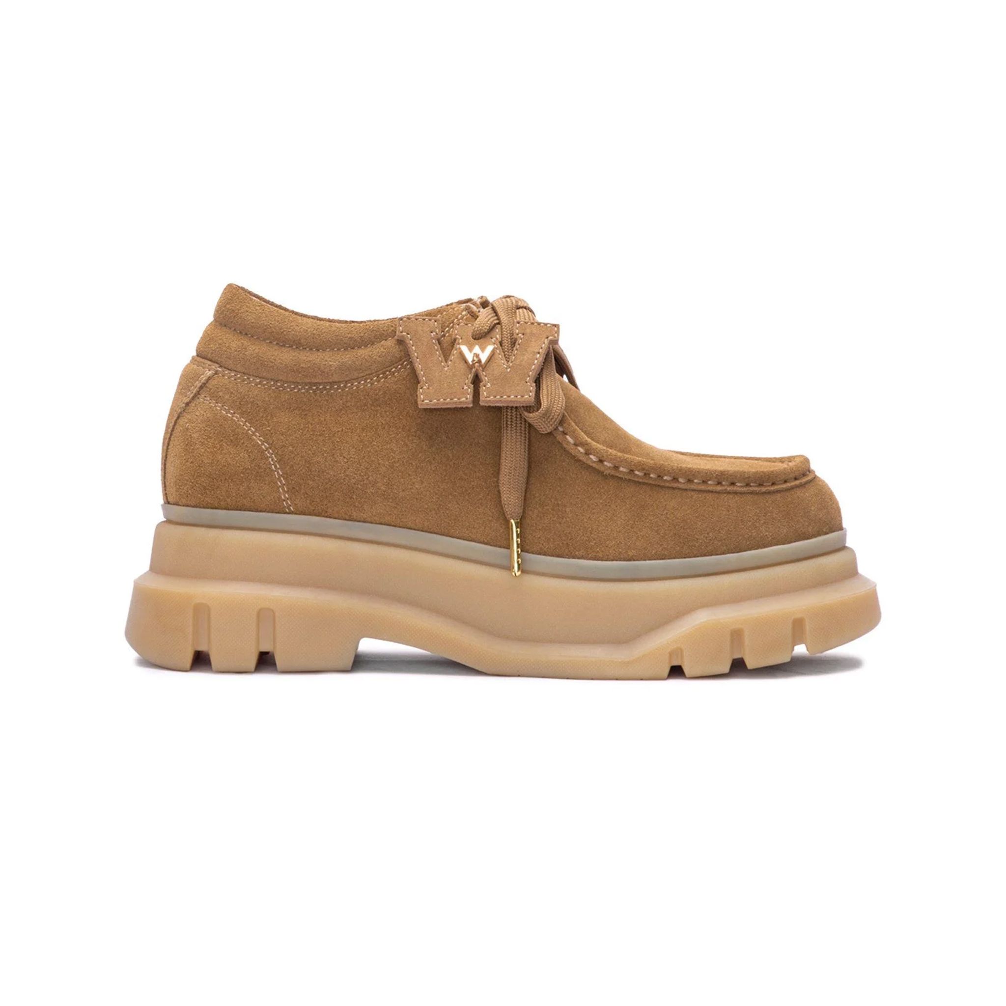 THEWOLF R&E DERBY 4 EYELET - TOBACCO