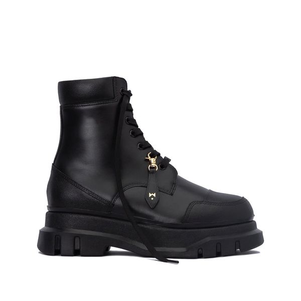  THE MARS WOLF MID COMBAT BOOT - BLACK 