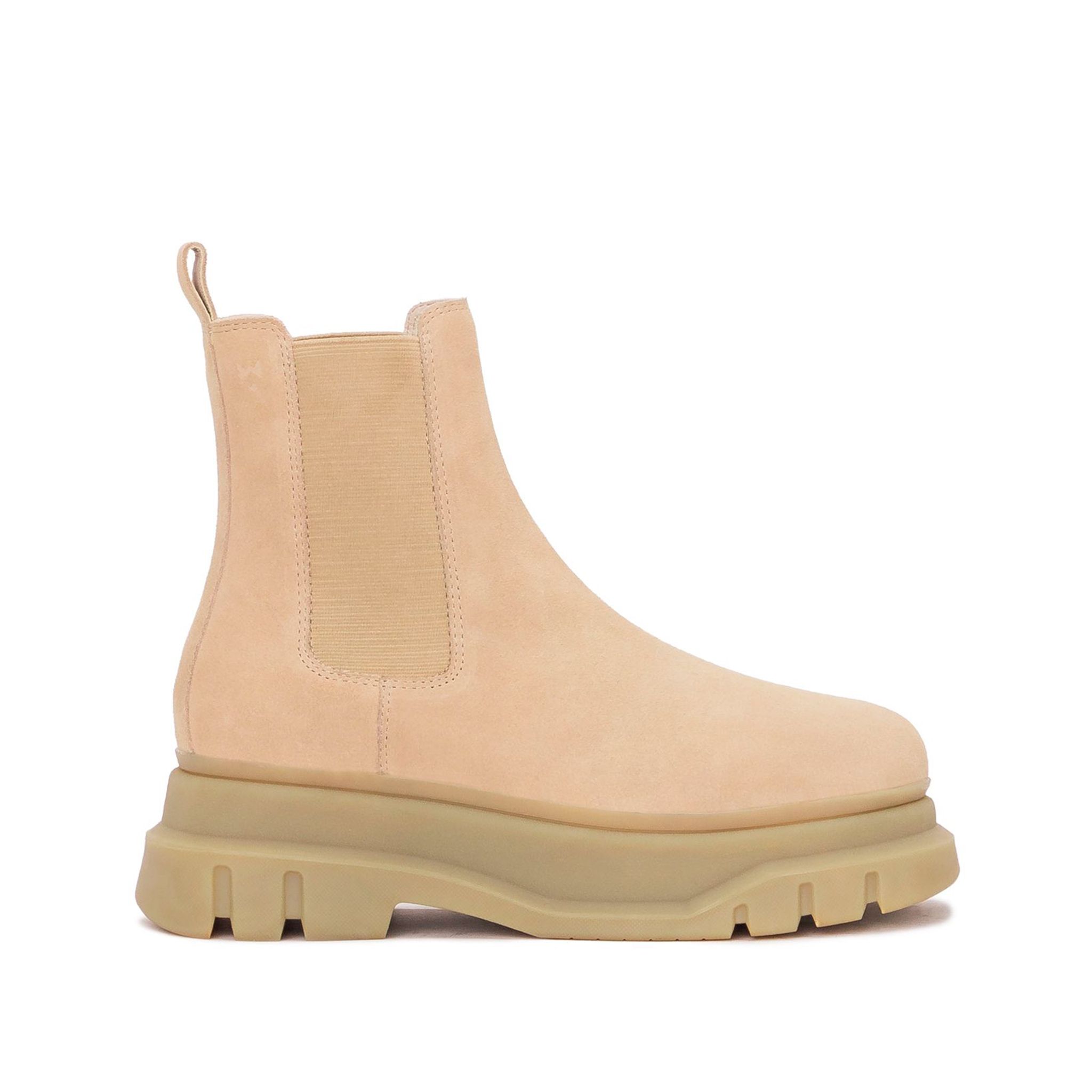 THE MARS WOLF CHELSEA BOOT - TAN SUEDE