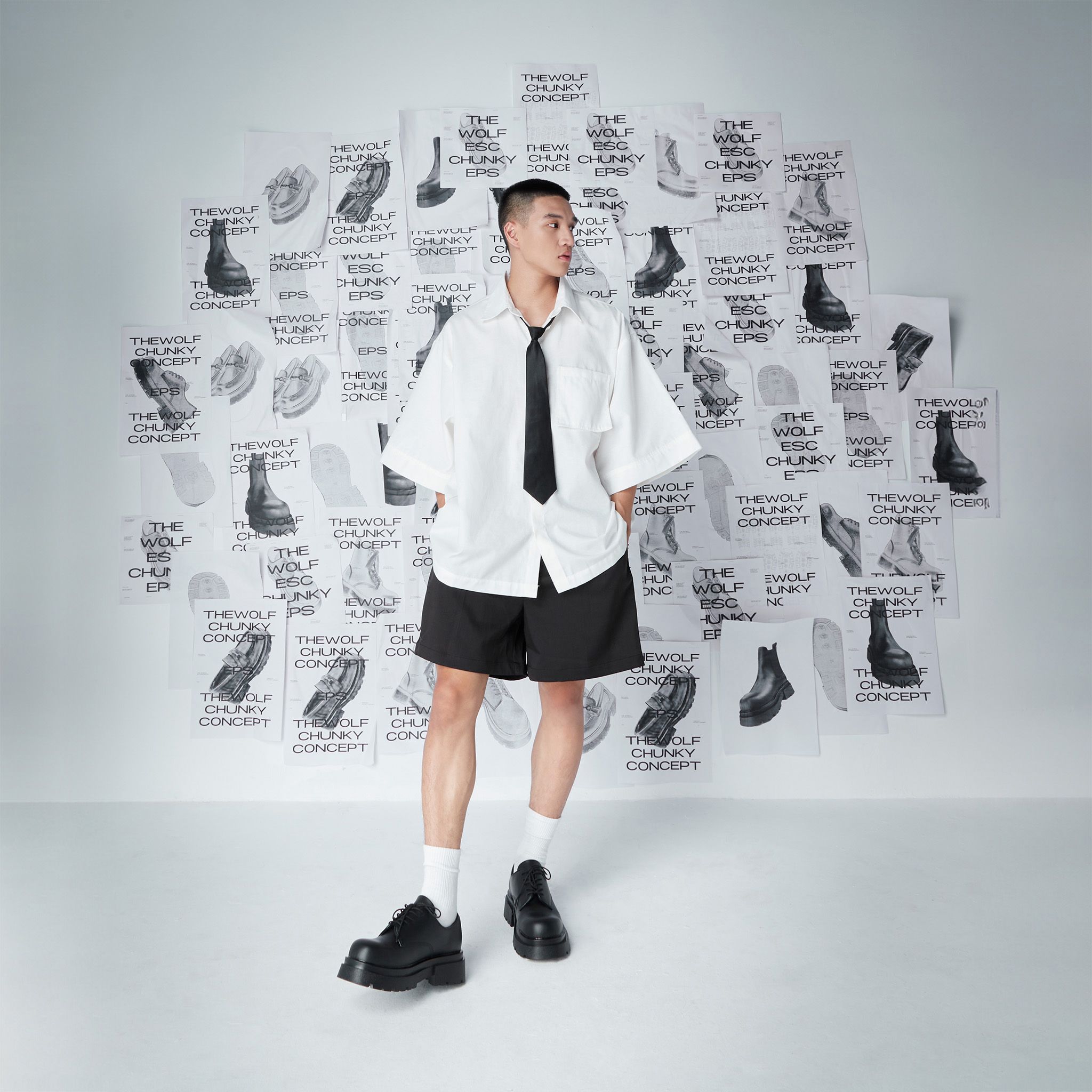 THE CHUNKY WOLF DERBY SS24 - BLACK