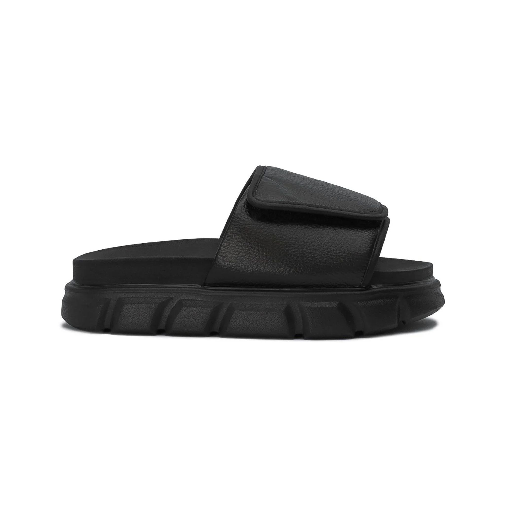 THE SEAN LADY WOLF SLIDE SANDAL V.2 - BLACK