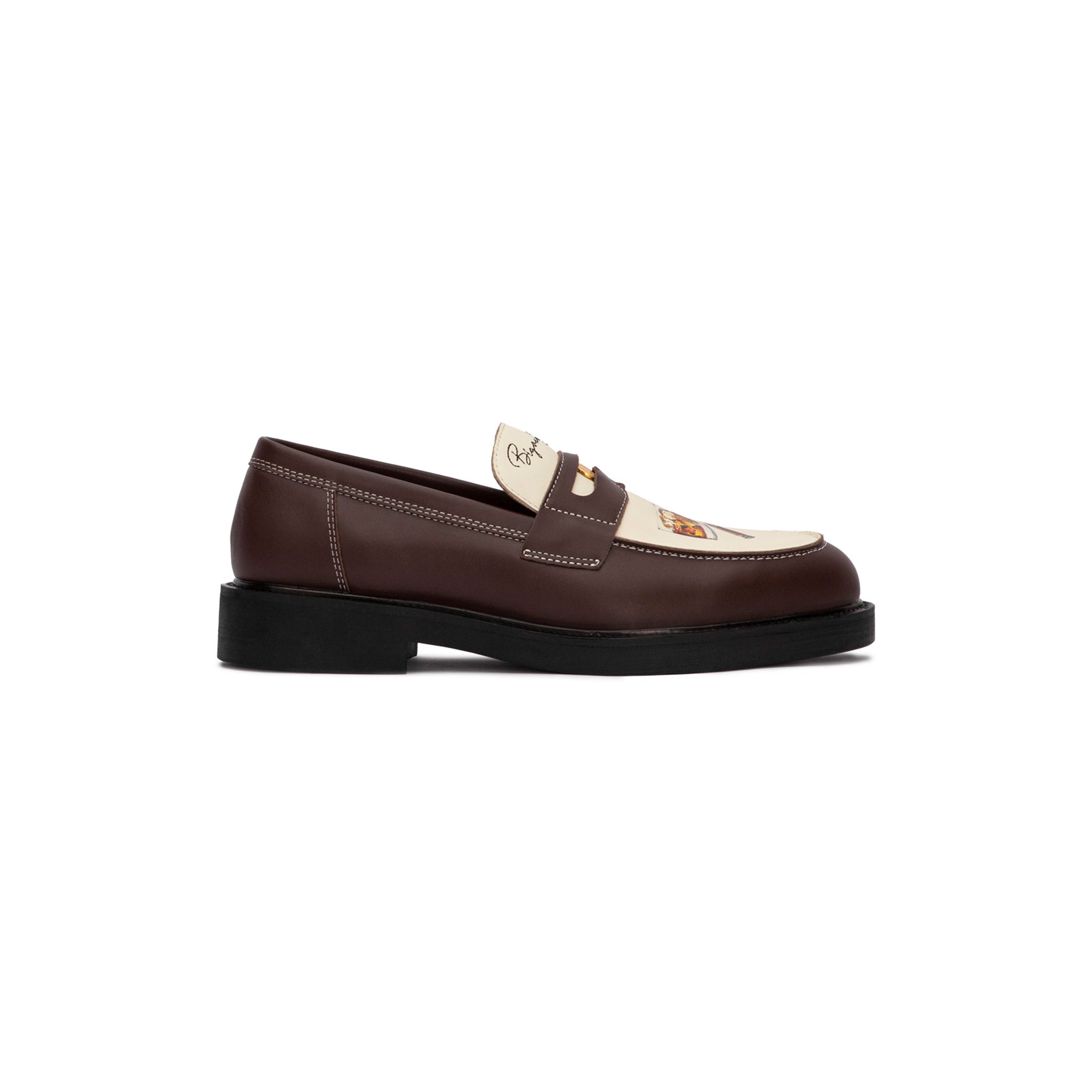 THE SUMMER AFTERTASTE PENNY LOAFER - CEDAR