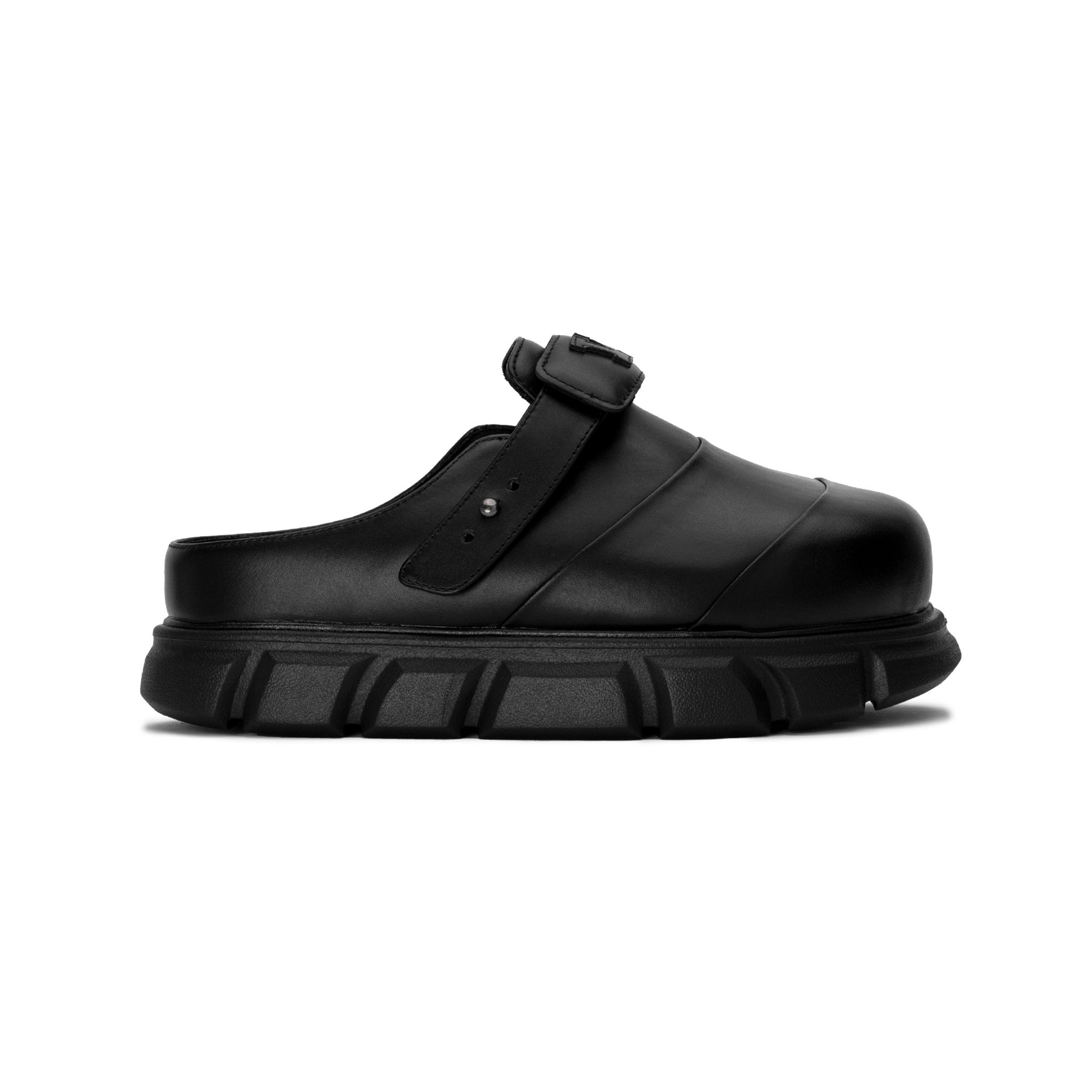 THEWOLF R&E MULE SANDAL - BLACK