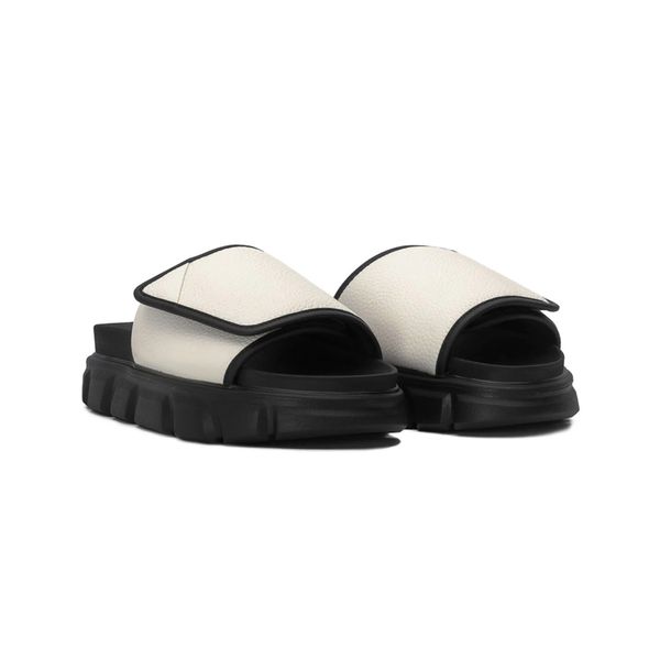  THE SEAN LADY WOLF SLIDE SANDAL V.2 - CREAM WHITE 