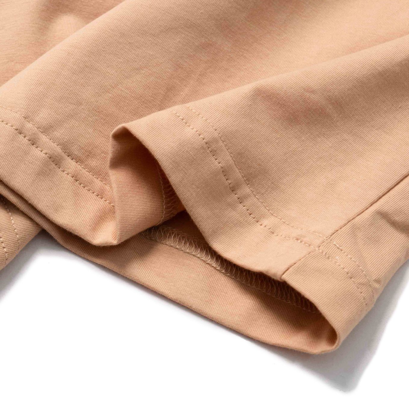 THE WOLF BASIC TEE - TAN