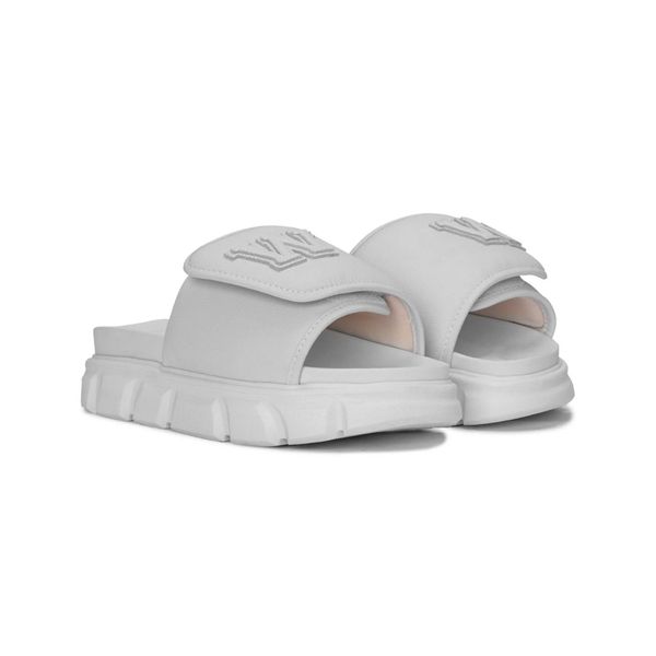  THE LADY WOLF W SLIDE SANDAL - FULL WHITE 