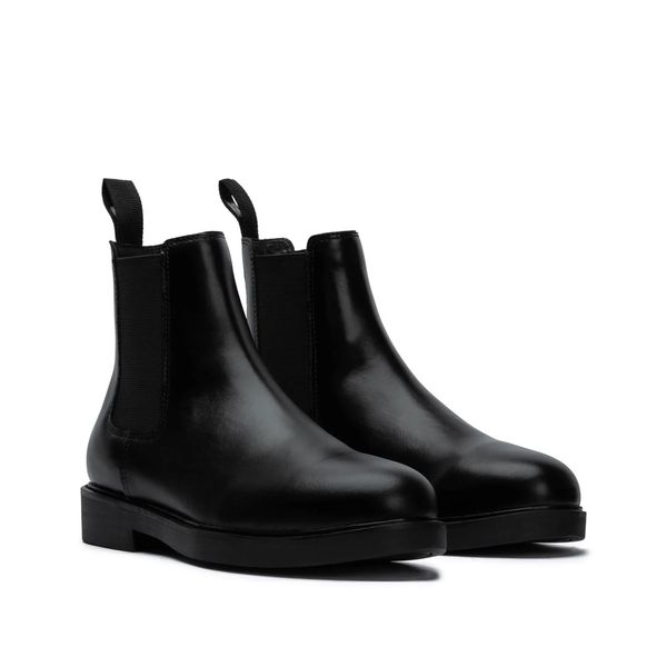  THE LADY WOLF MODERN CHELSEA BOOT - BLACK 