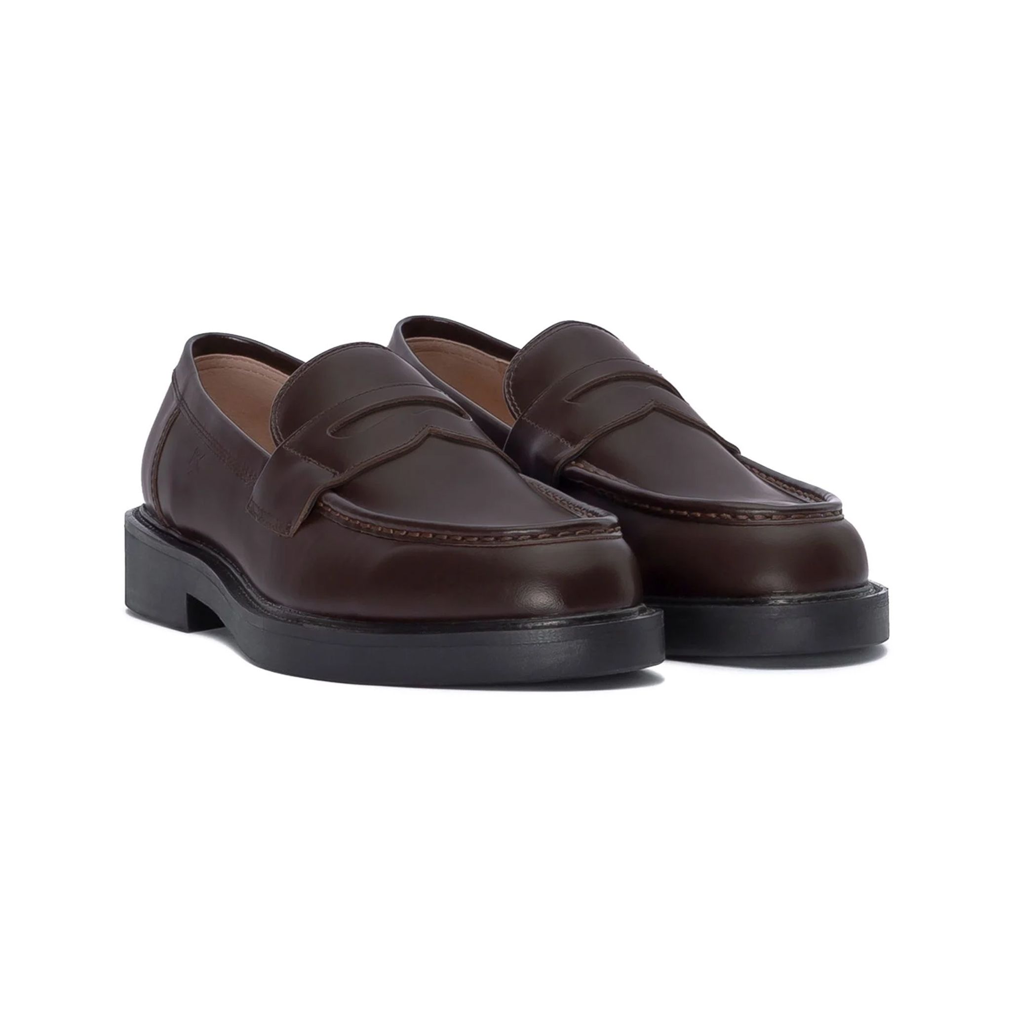 THE SEAN LADY WOLF PENNY LOAFER - BROWN