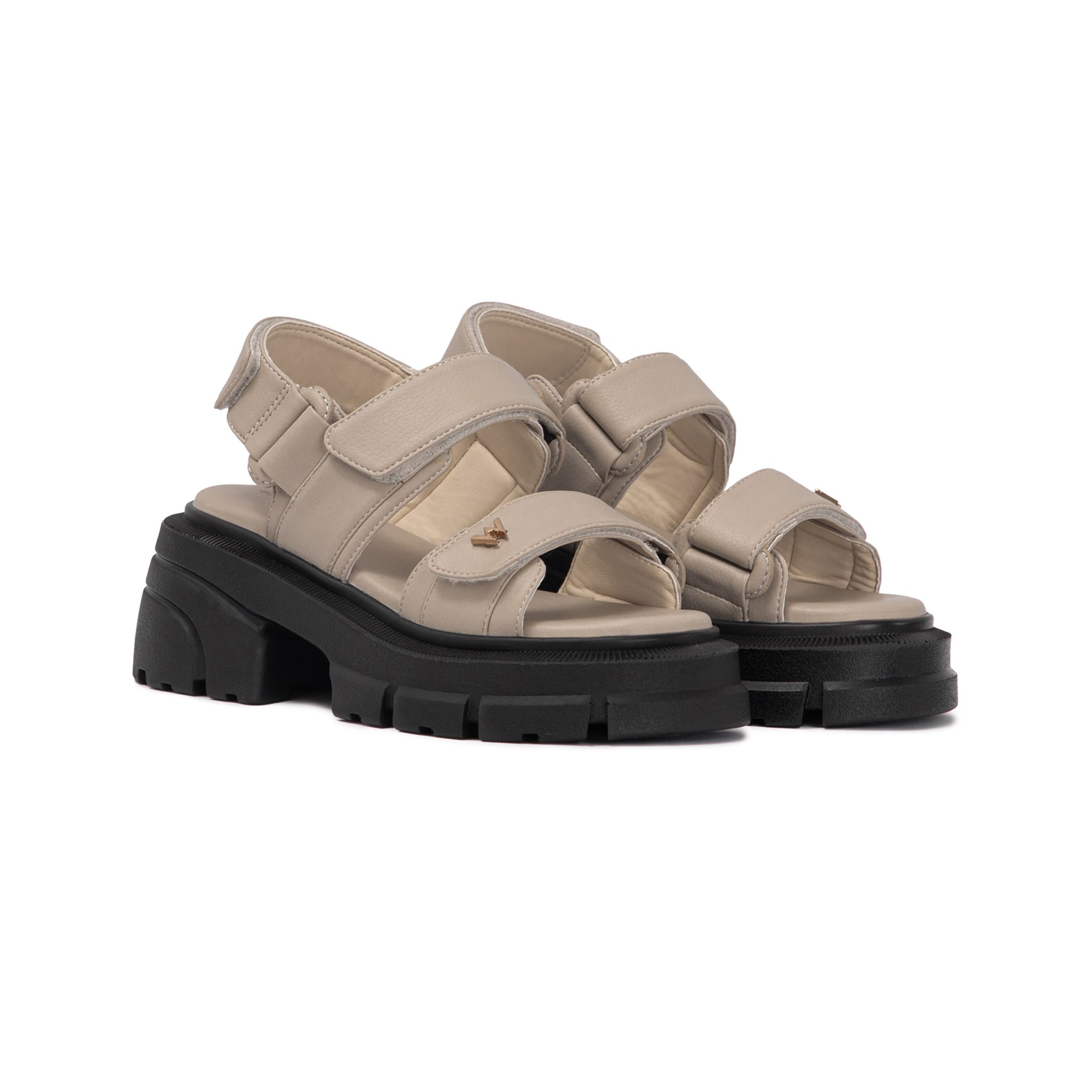 THEWOLF ESSENTIAL HIGH SANDAL - BROWN