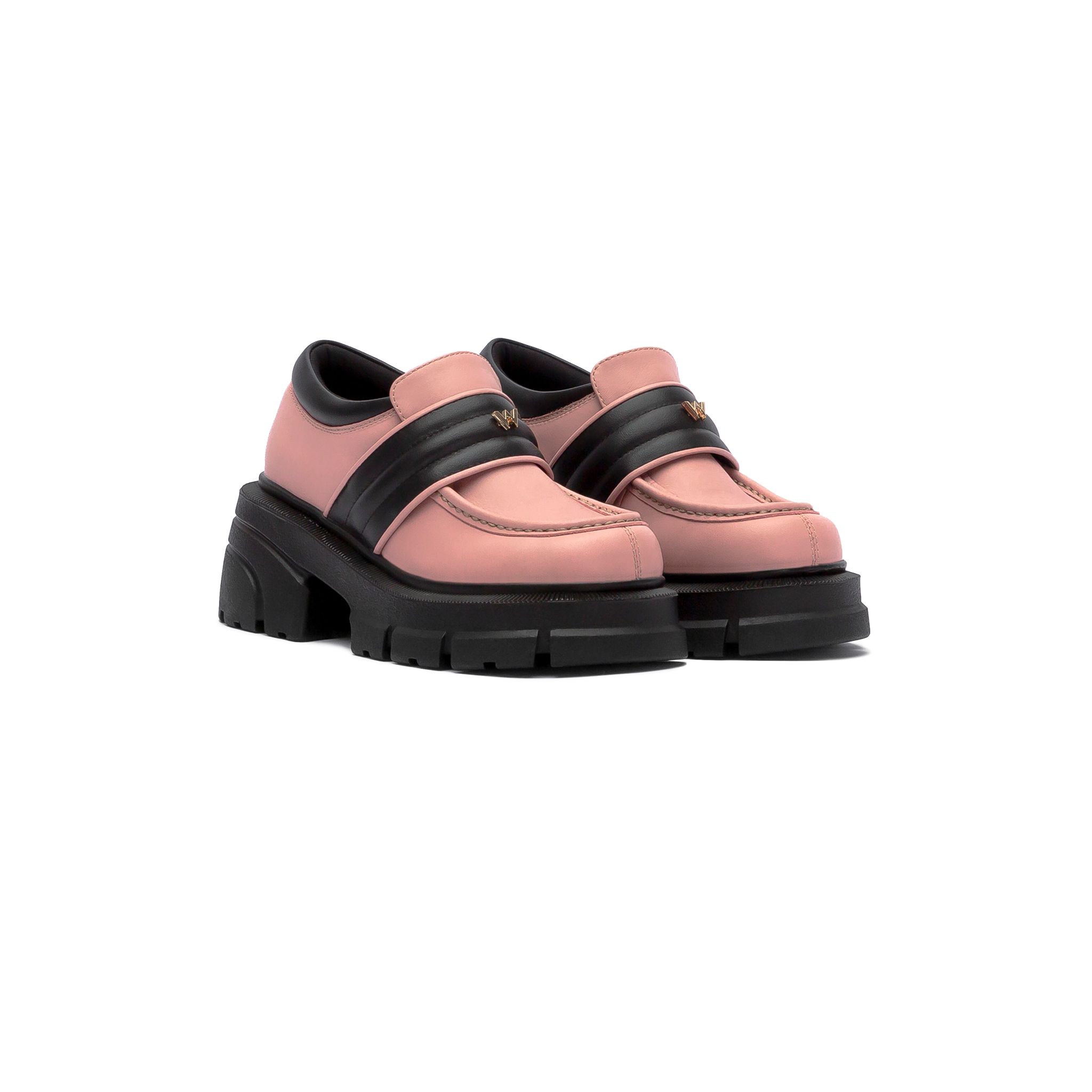 THEWOLF BLACK PINK LOAFER