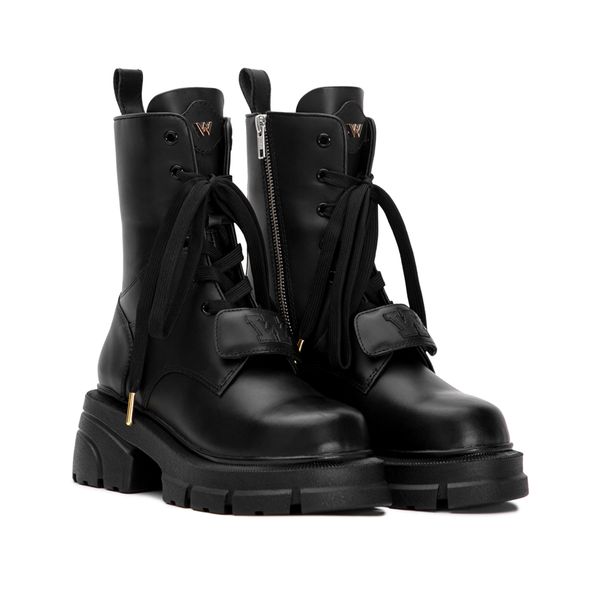 THE SLAY-DY WOLF COMBAT BOOT - BLACK