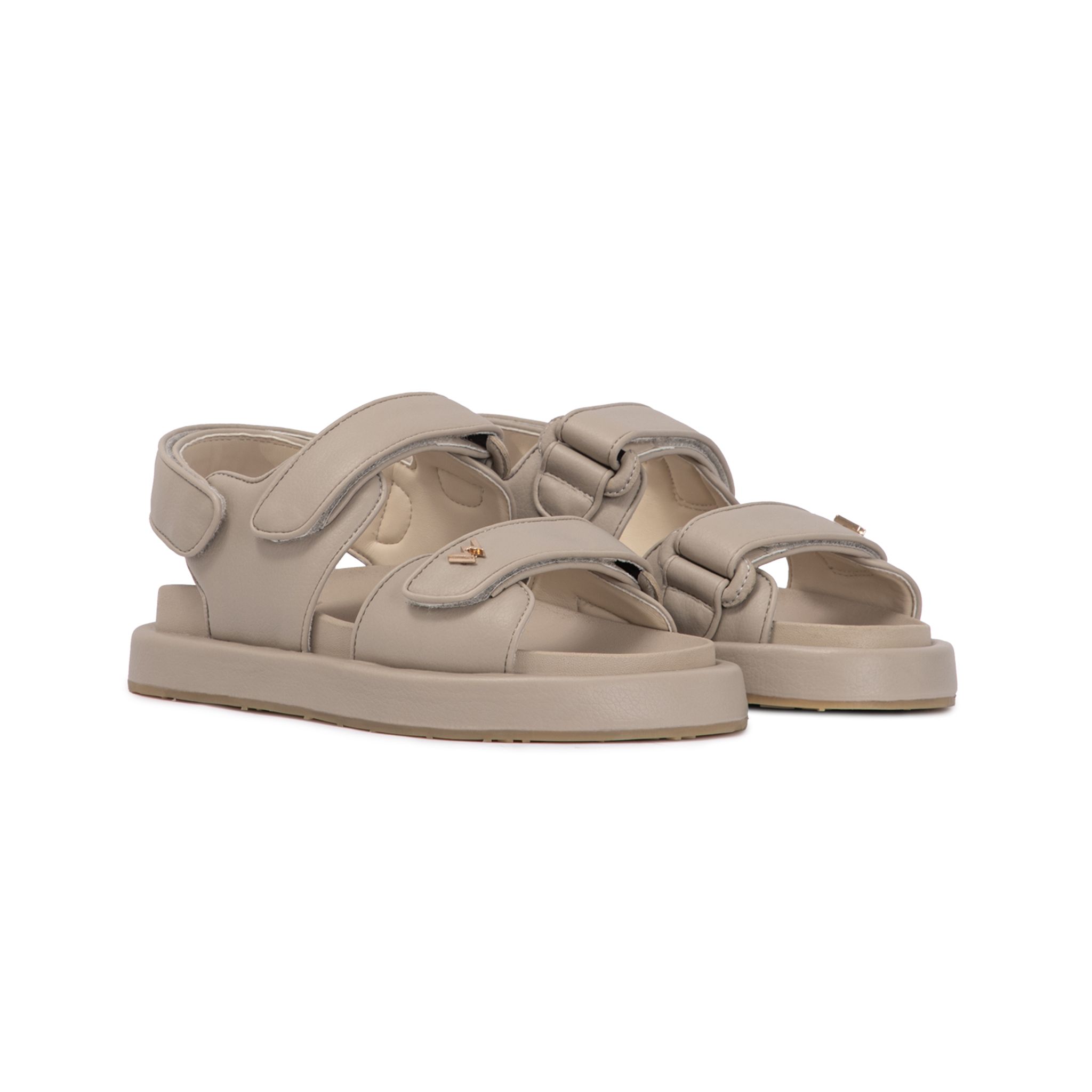 THEWOLF ESSENTIAL LOW SANDAL - CREAM