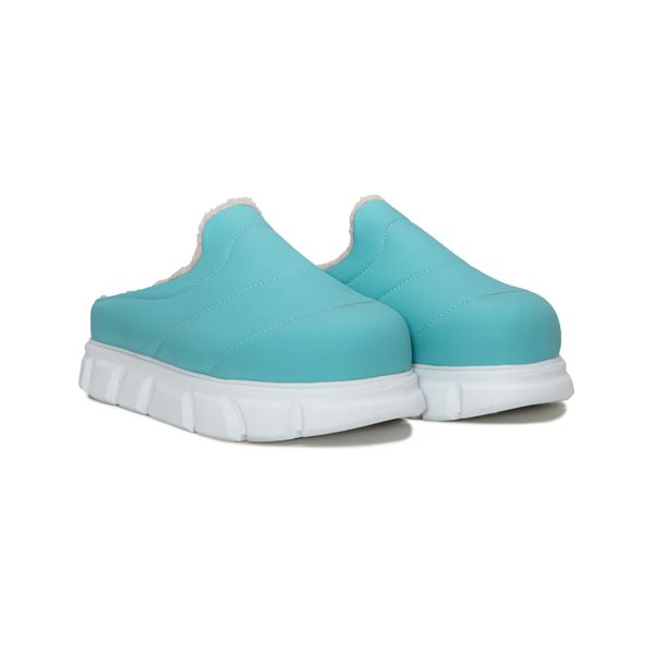  THE LADY WOLF ESSENTIAL LARVA SLIDE SANDAL V2 - BABY BLUE 