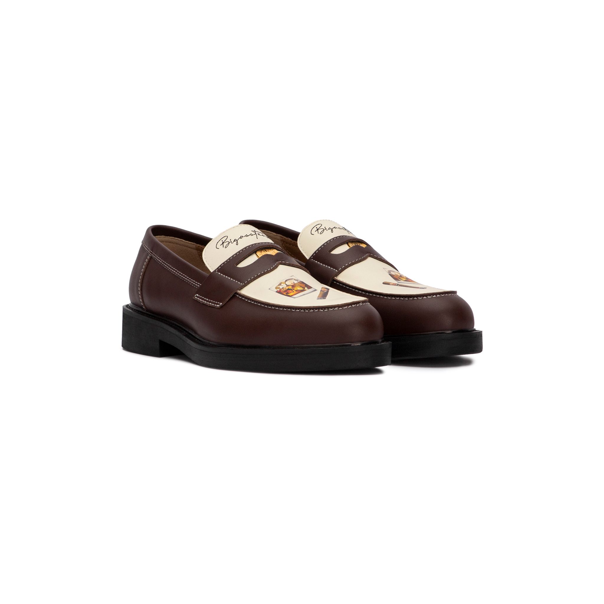 THE SUMMER AFTERTASTE PENNY LOAFER - CEDAR