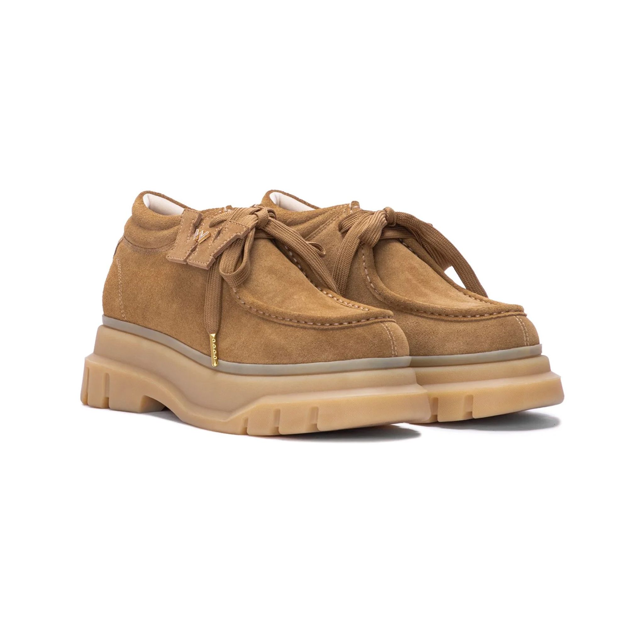 THEWOLF R&E DERBY 4 EYELET - TOBACCO