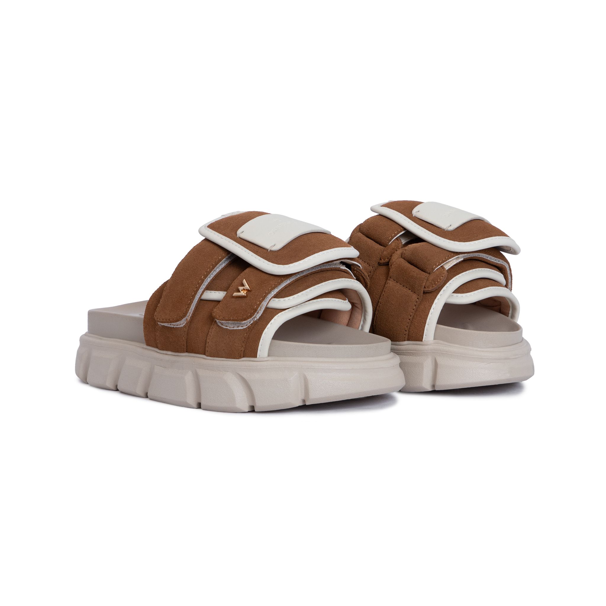 THE STRAP WOLF SLIDE SANDAL
