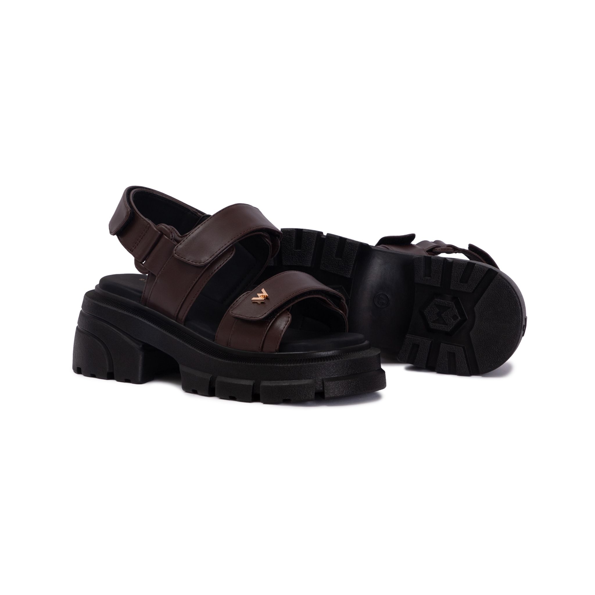 THEWOLF ESSENTIAL HIGH SANDAL - BLACK