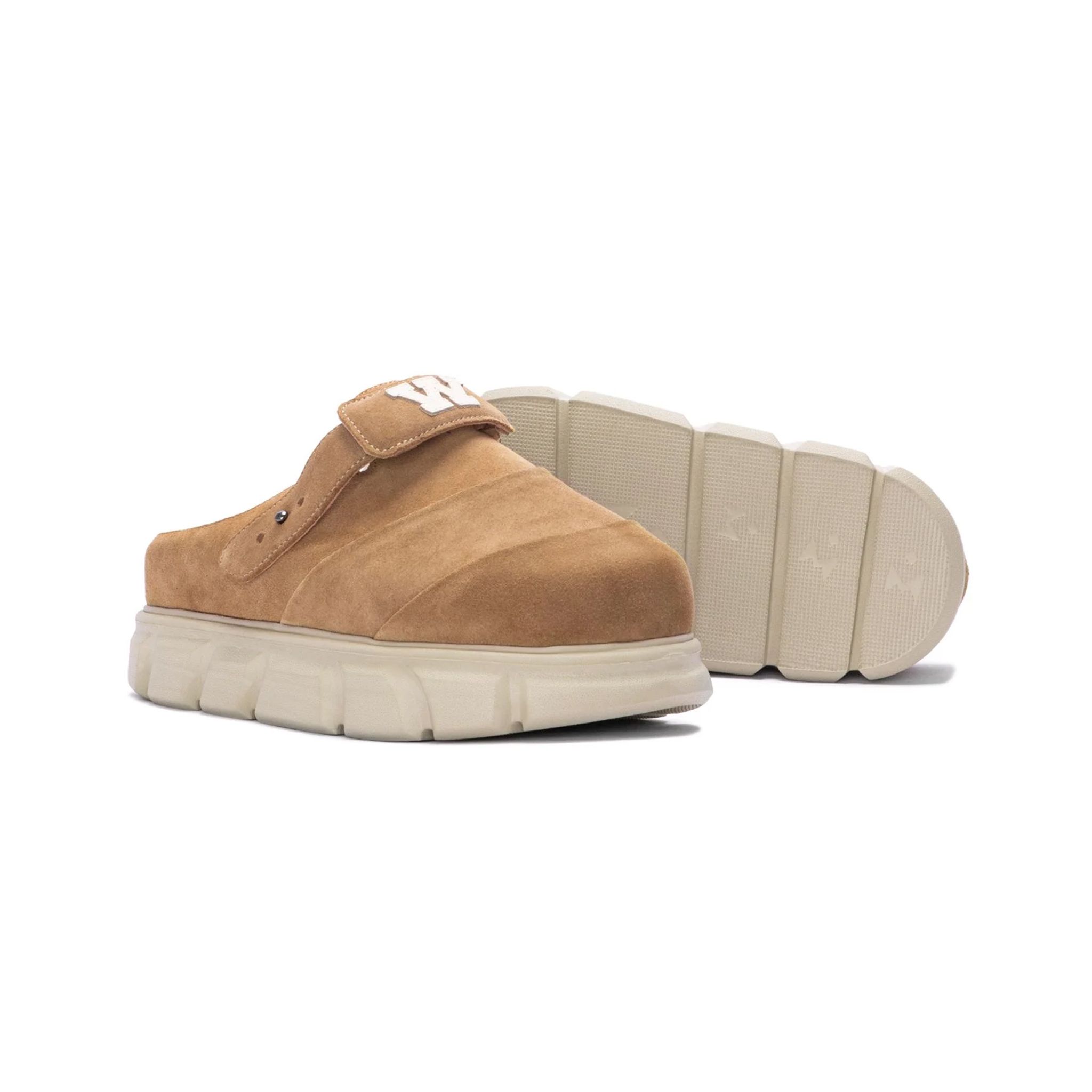 THE LADY WOLF R&E MULE SANDAL - TOBACCO