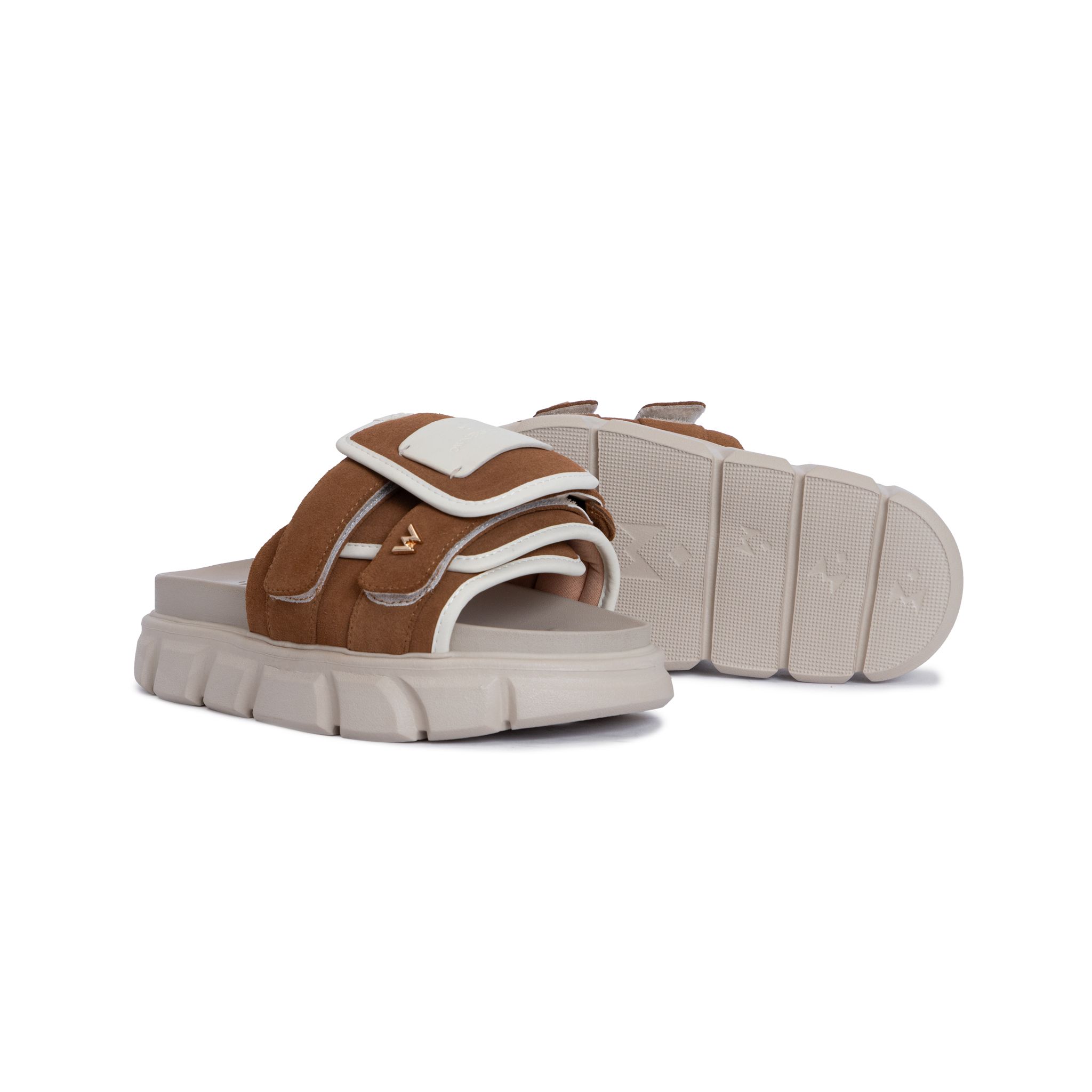 THE STRAP WOLF SLIDE SANDAL