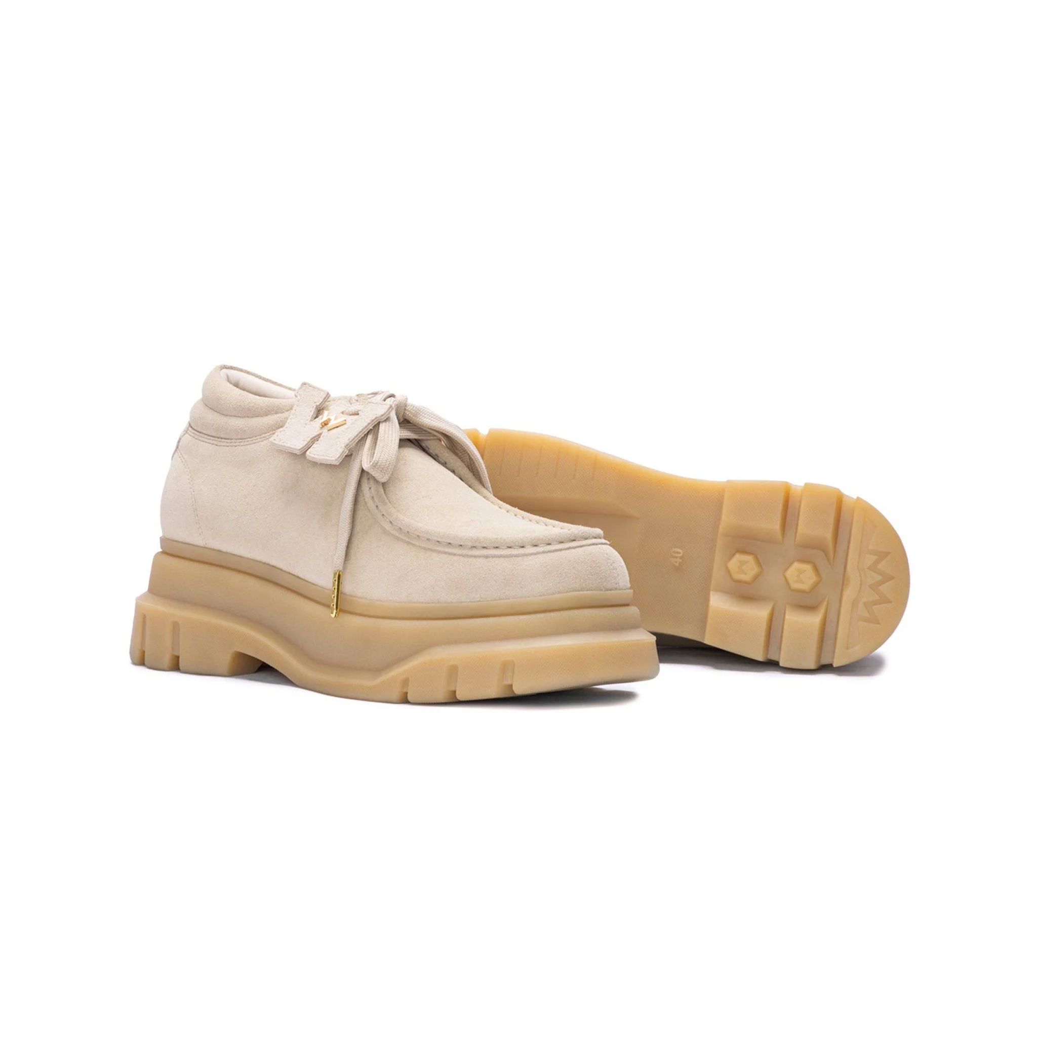 THEWOLF R&E DERBY 4 EYELET - TAN