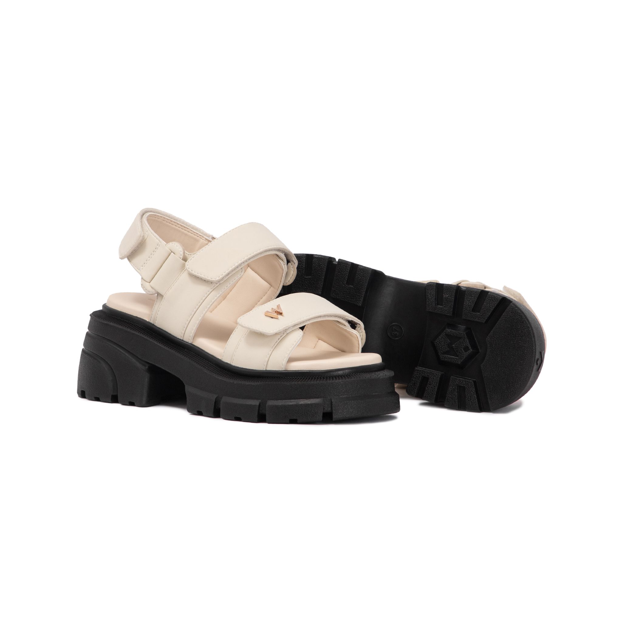 THEWOLF ESSENTIAL HIGH SANDAL - BLACK