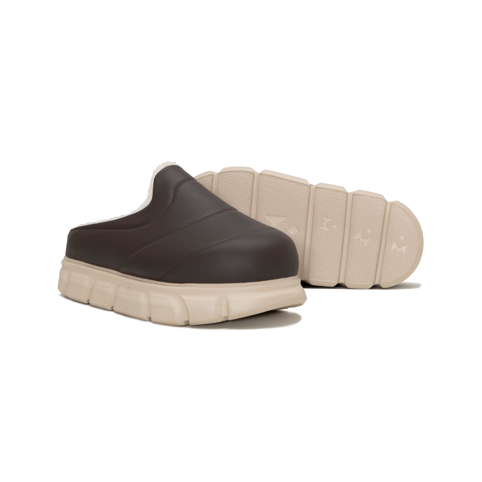 THEWOLF ESSENTIAL LARVA SLIDE SANDAL V2 - BROWN