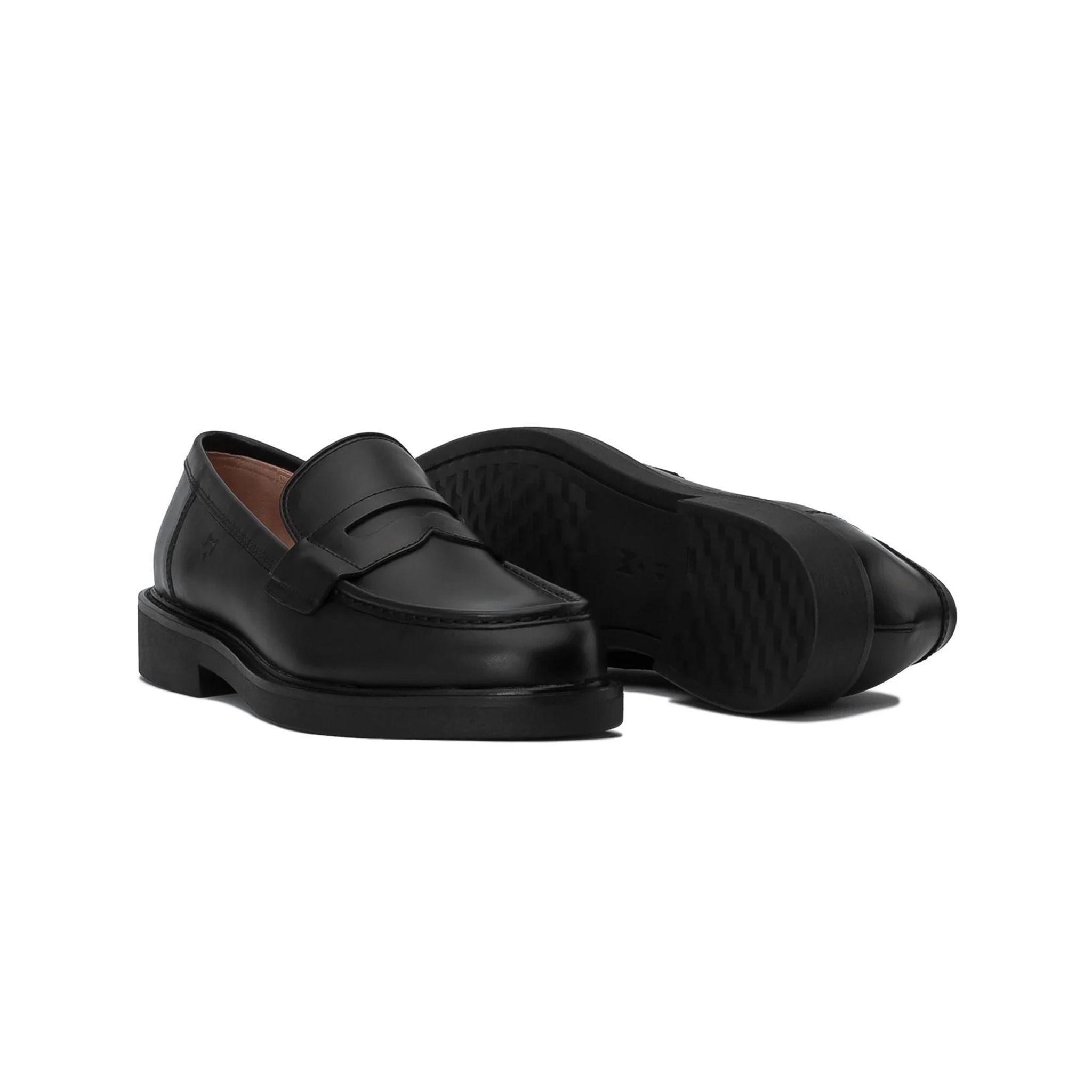THE SEAN WOLF PENNY LOAFER - BLACK