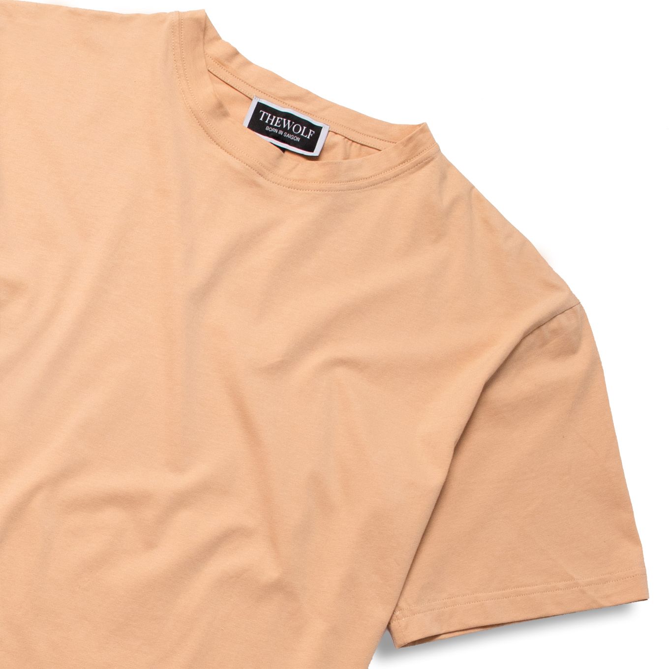 THE WOLF BASIC TEE - TAN