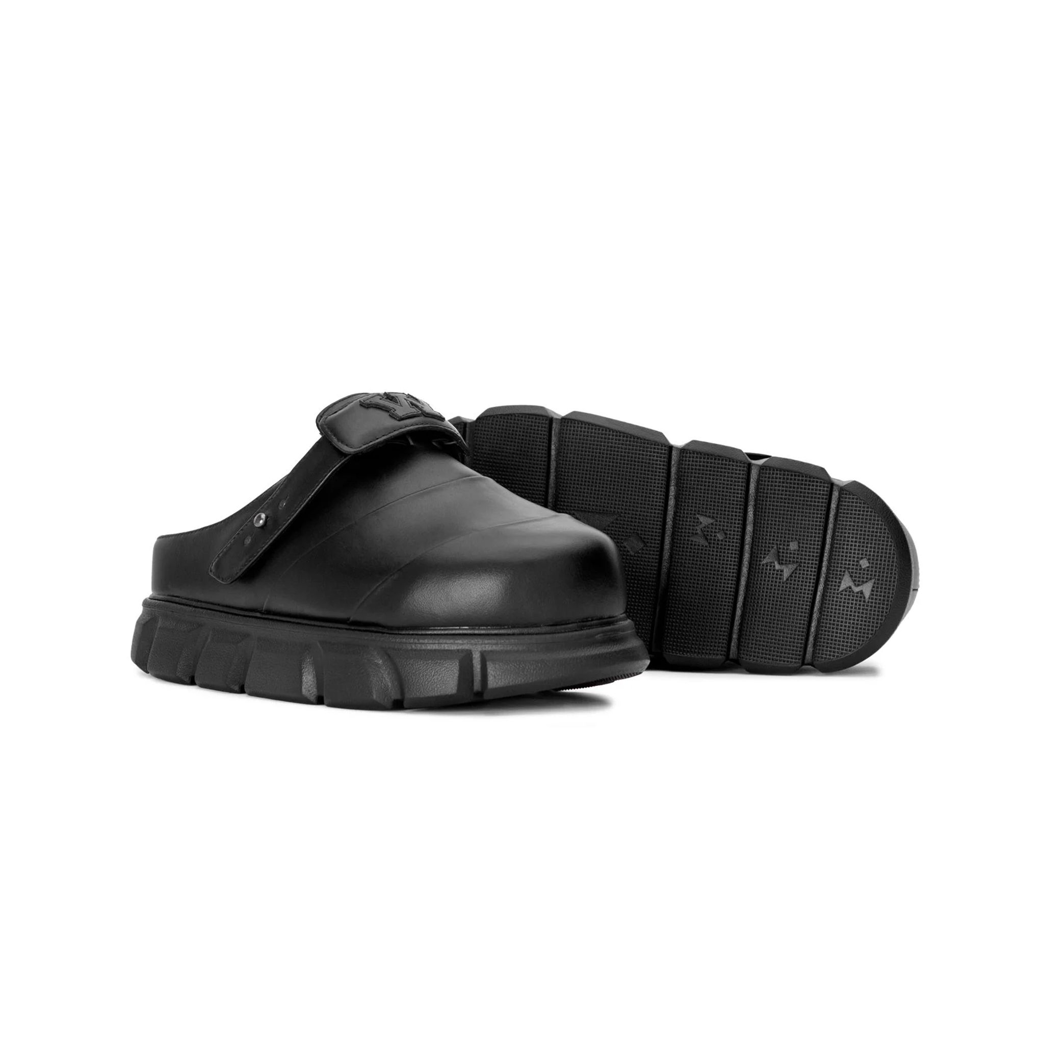 THEWOLF R&E MULE SANDAL - BLACK